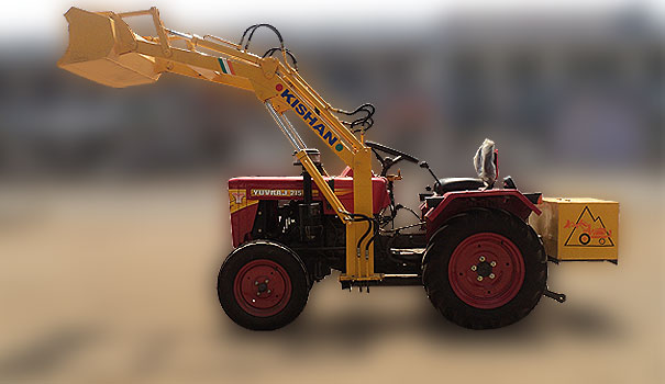 Loader Attachment for 15 HP Tractor | Kishan Equipment