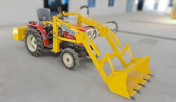Loader Attachment for 18 HP Tractor | Kishan Equipment