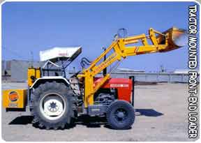 Tractor Loader, Tractor Mounted Front End Loader